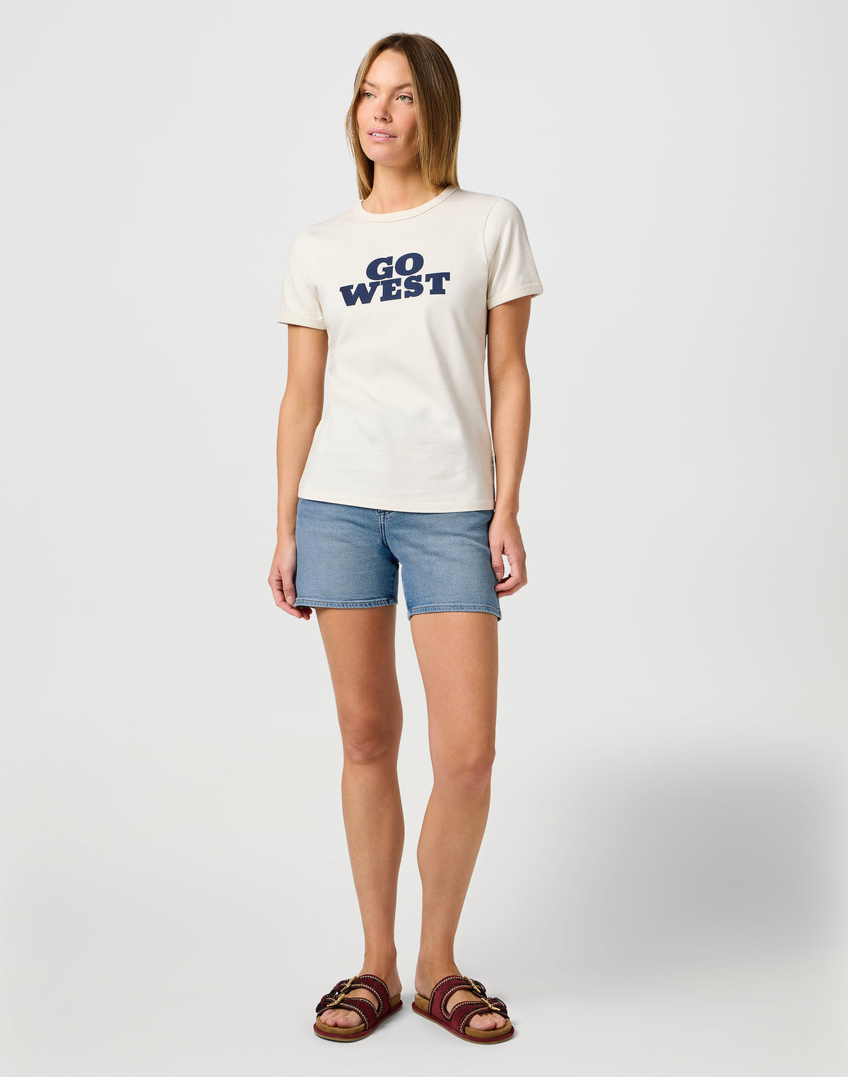 COWBOY SHORT 5 INCH BROKEN IN denim blue | Bildmaterial bereitgestellt von SHOES.PLEASE.