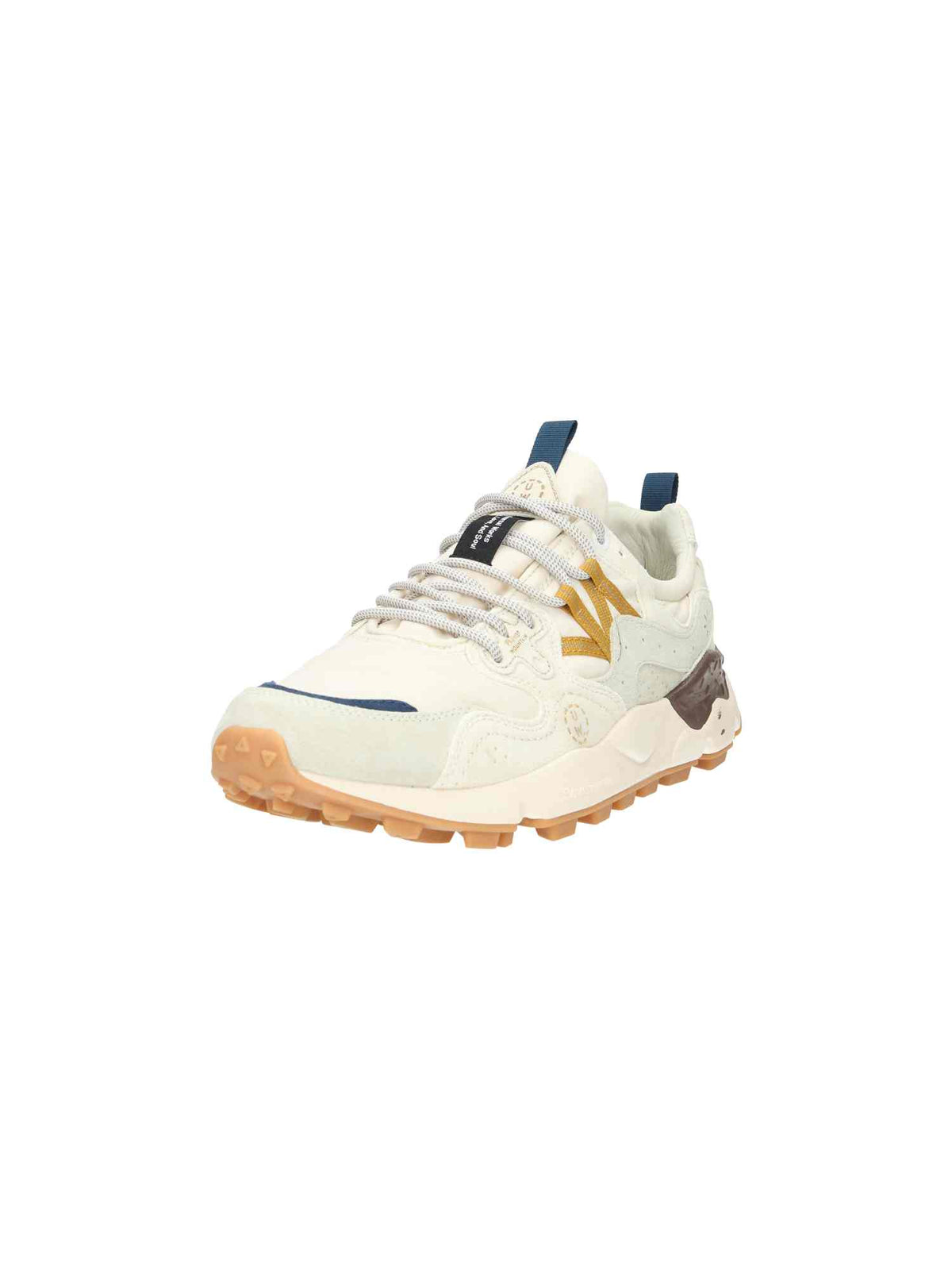 Yamano 3 Uni U.W. Suede/Nylon ecru/light brown | Bildmaterial bereitgestellt von SHOES.PLEASE.