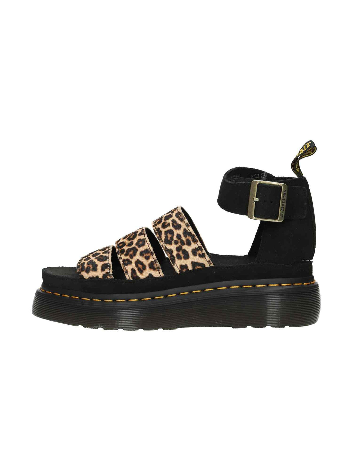 Clarissa Ii Quad Light Tan+Black Mini Leopard Spot Hair On+Eh Suede | Bildmaterial bereitgestellt von SHOES.PLEASE.