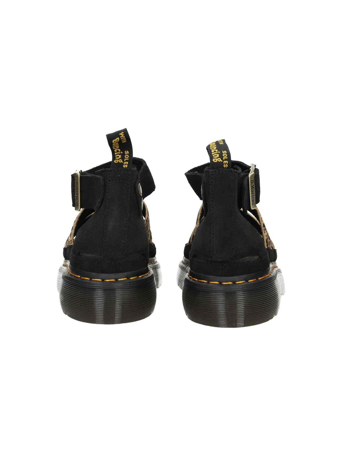 Clarissa Ii Quad Light Tan+Black Mini Leopard Spot Hair On+Eh Suede | Bildmaterial bereitgestellt von SHOES.PLEASE.