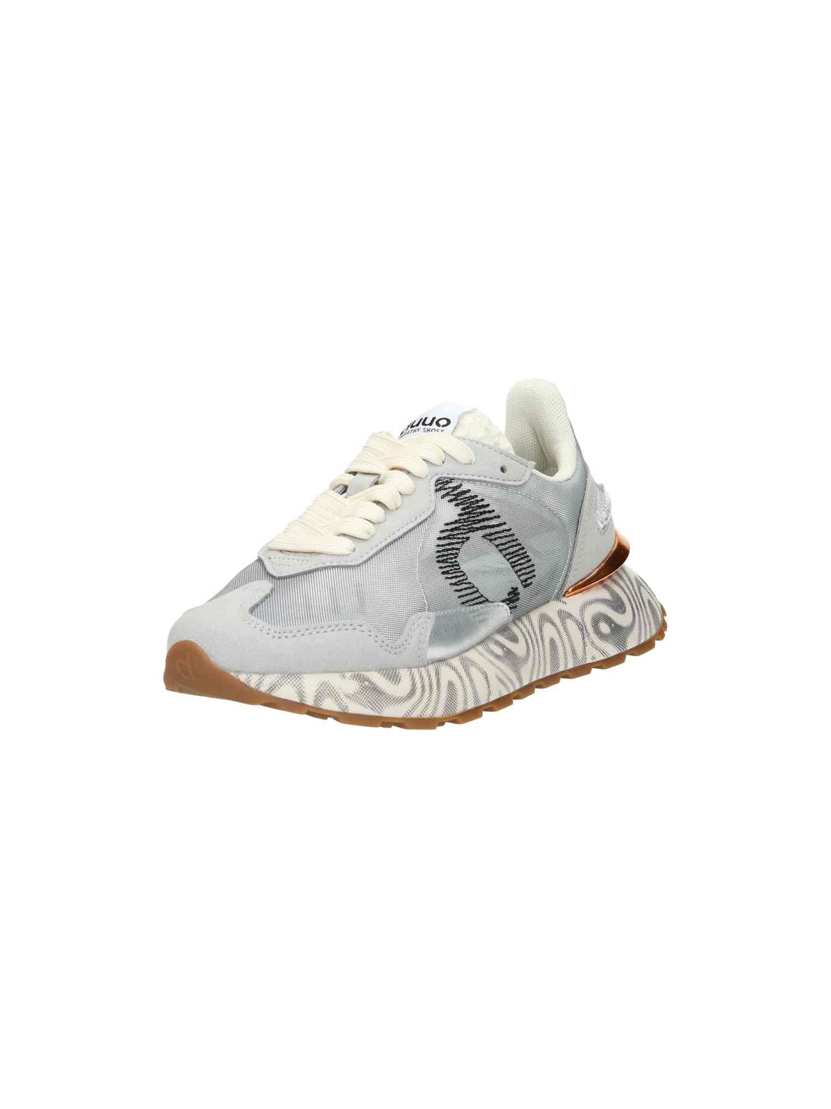 Sensei Moon Mesh Metal 123 plateado | Bildmaterial bereitgestellt von SHOES.PLEASE.
