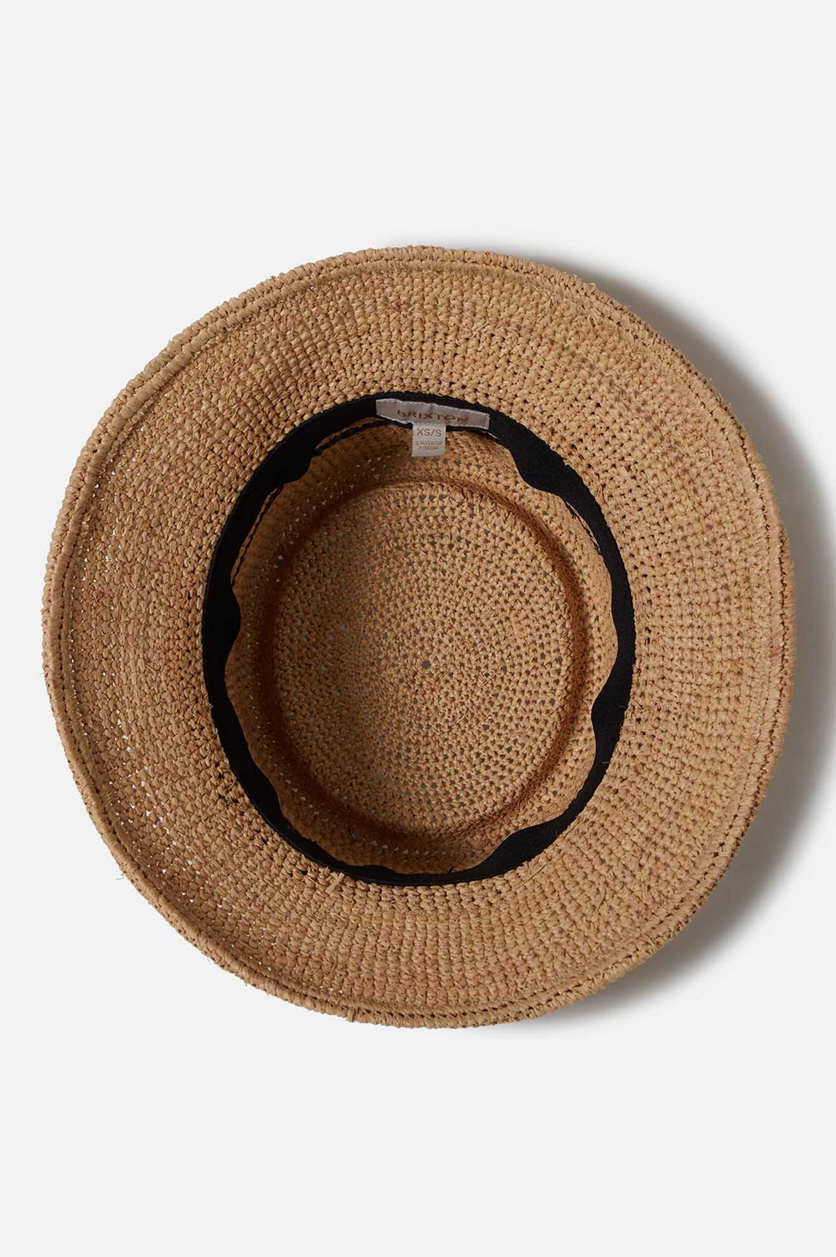 ELLEE STRAW BUCKET HAT tan black | Bildmaterial bereitgestellt von SHOES.PLEASE.
