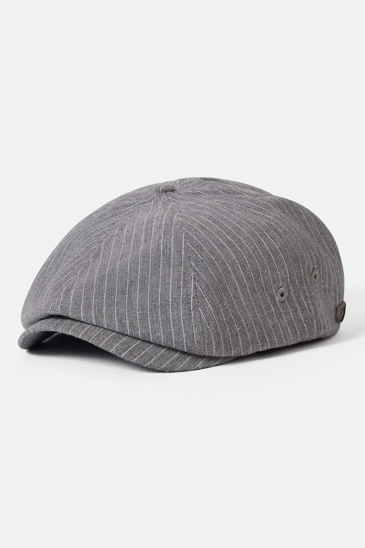 BROOD LW SNAP CAP light grey white stripe chambr | Bildmaterial bereitgestellt von SHOES.PLEASE.