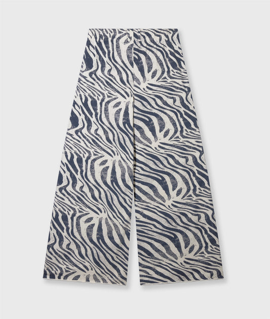 Wide Jogger Zebra light vanilla
