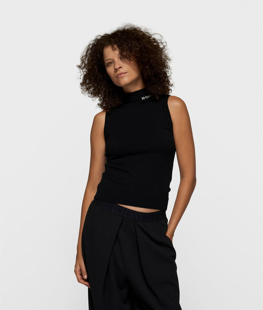 Knit Singlet black