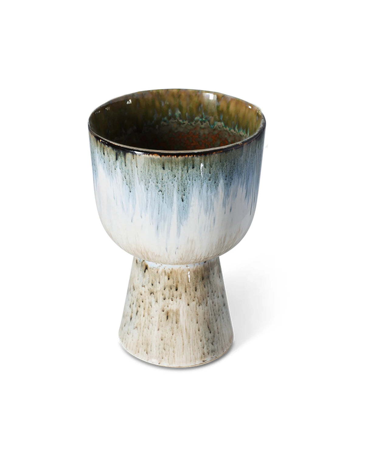 Retro flower pot glacier | Bildmaterial bereitgestellt von SHOES.PLEASE.