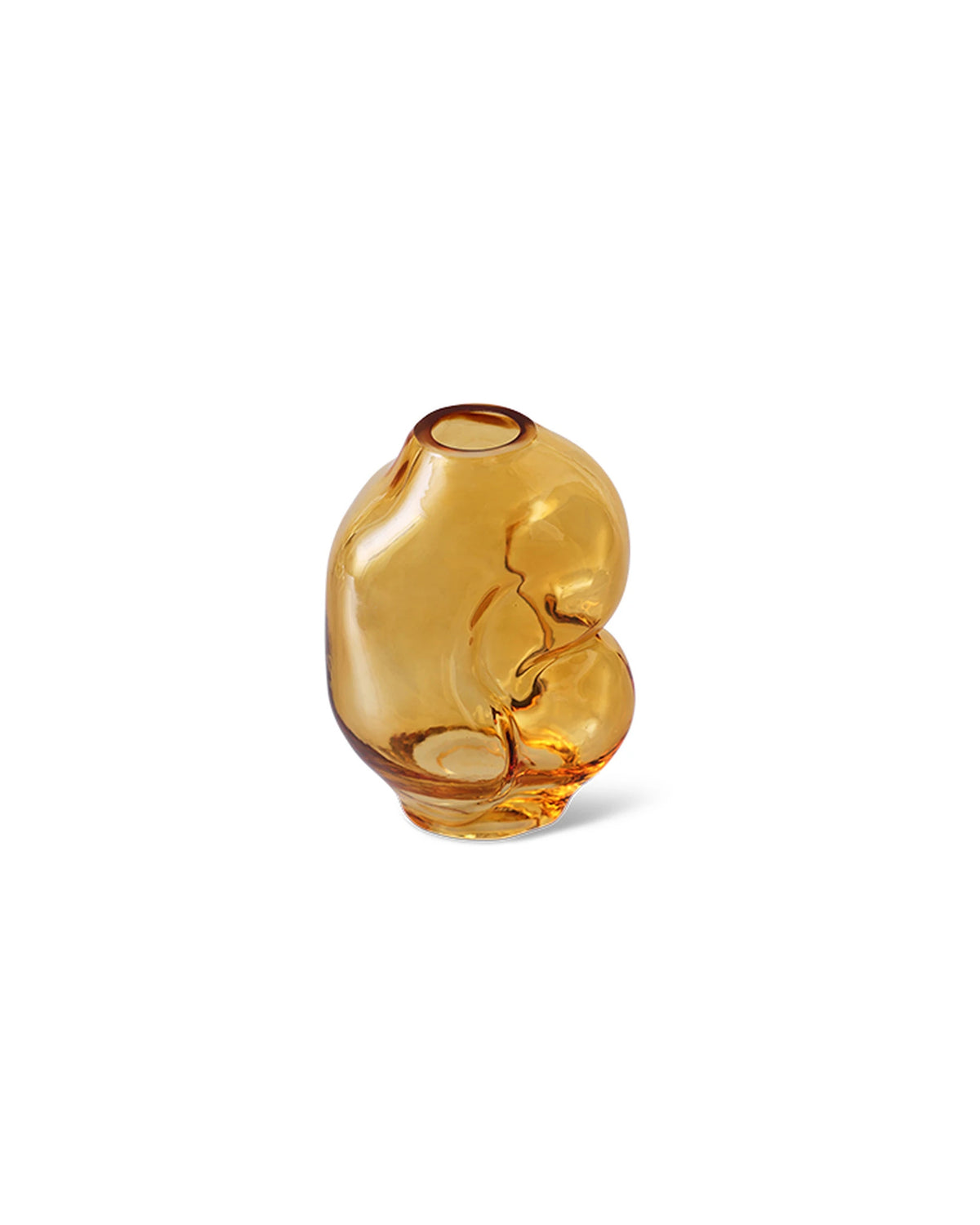 Gleam glass small vase amber | Bildmaterial bereitgestellt von SHOES.PLEASE.
