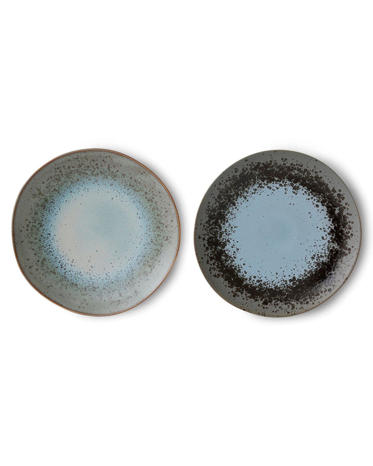 70s ceramics dinner plates mineral (set of 2) | Bildmaterial bereitgestellt von SHOES.PLEASE.