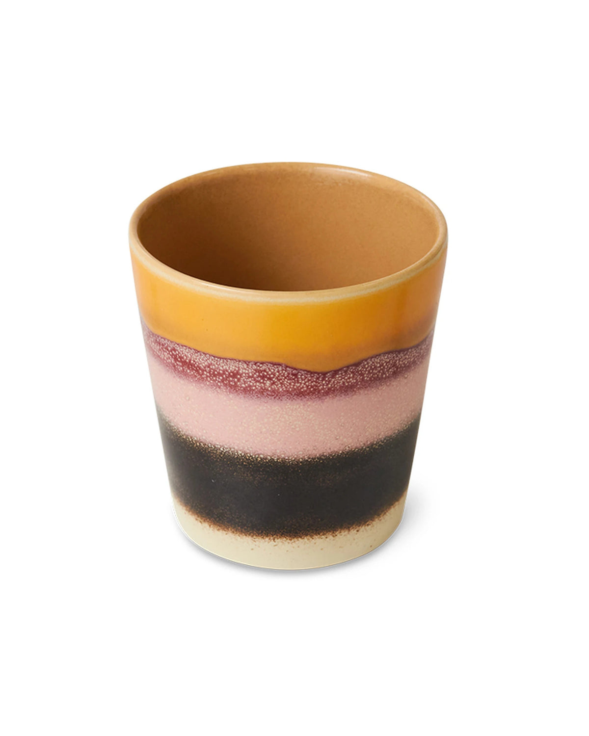 70s ceramics coffee mug sunset | Bildmaterial bereitgestellt von SHOES.PLEASE.
