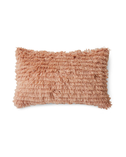 Fluffy cushion blush (60x40cm)