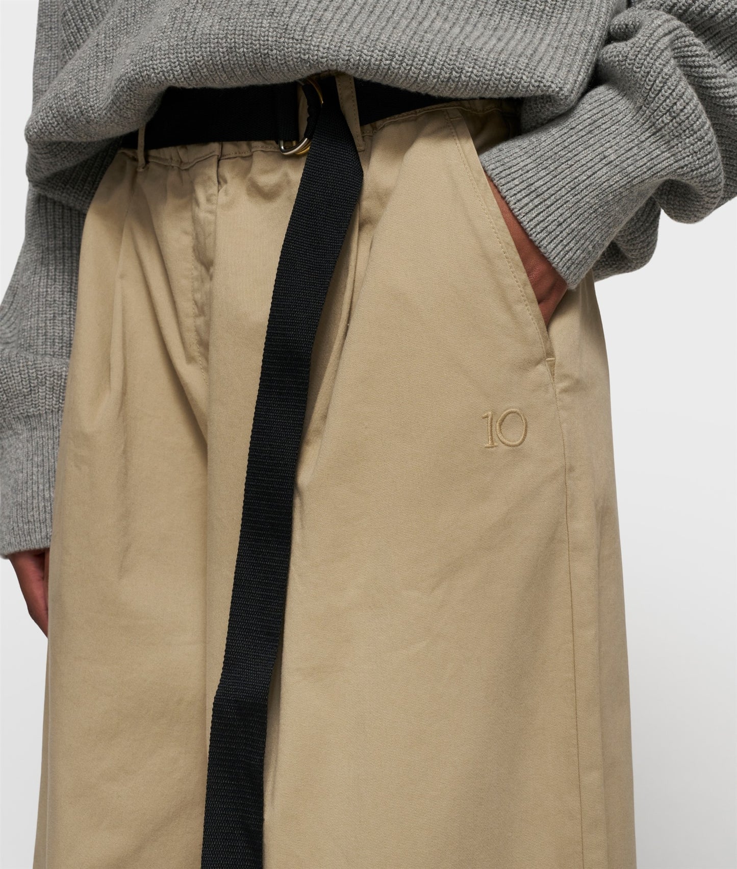 Wide Pants Twill earth | Bildmaterial bereitgestellt von SHOES.PLEASE.