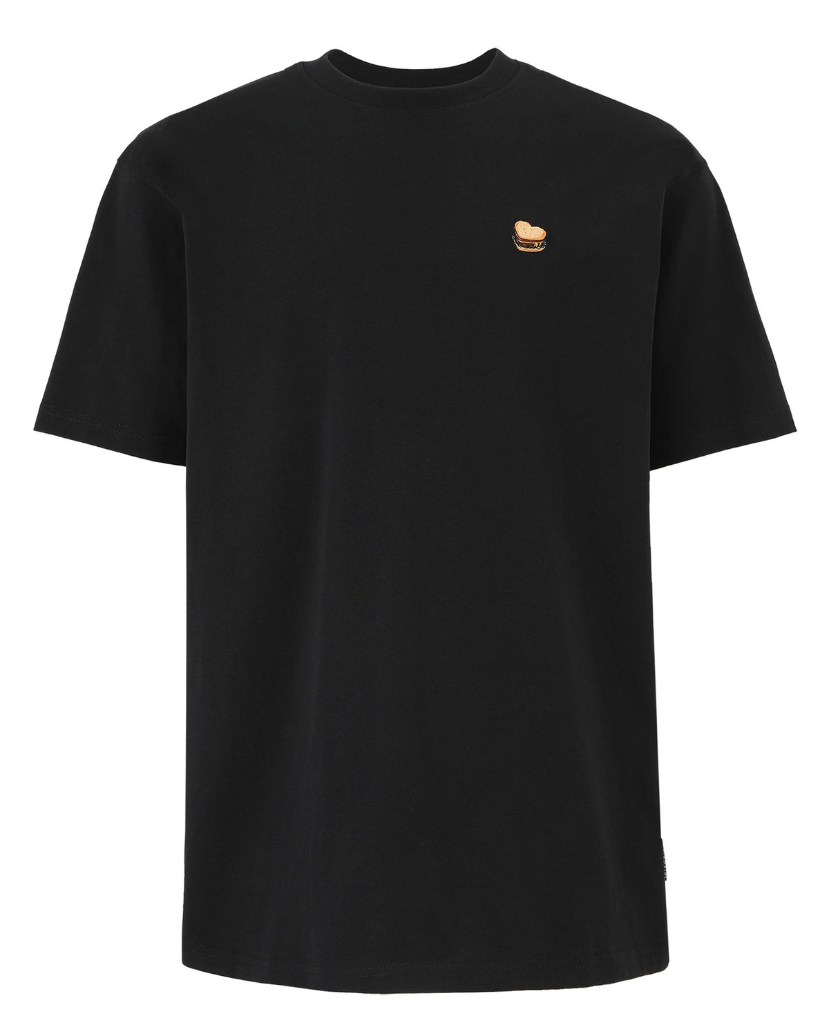 Burger Heart T-Shirt  black | Bildmaterial bereitgestellt von SHOES.PLEASE.