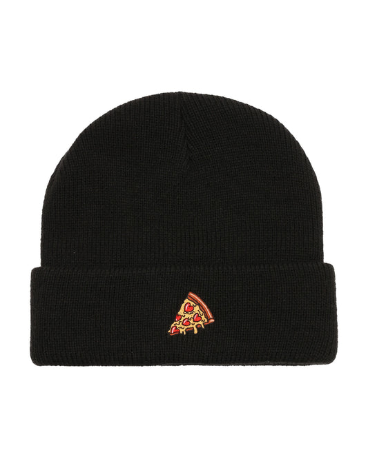Pizza Love Beanie  black