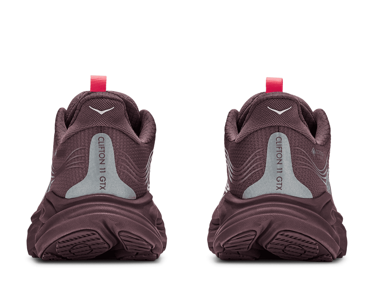 HOKA Laufschuhe Damen Clifton 11 GTX grau | Bildmaterial bereitgestellt von SHOES.PLEASE.