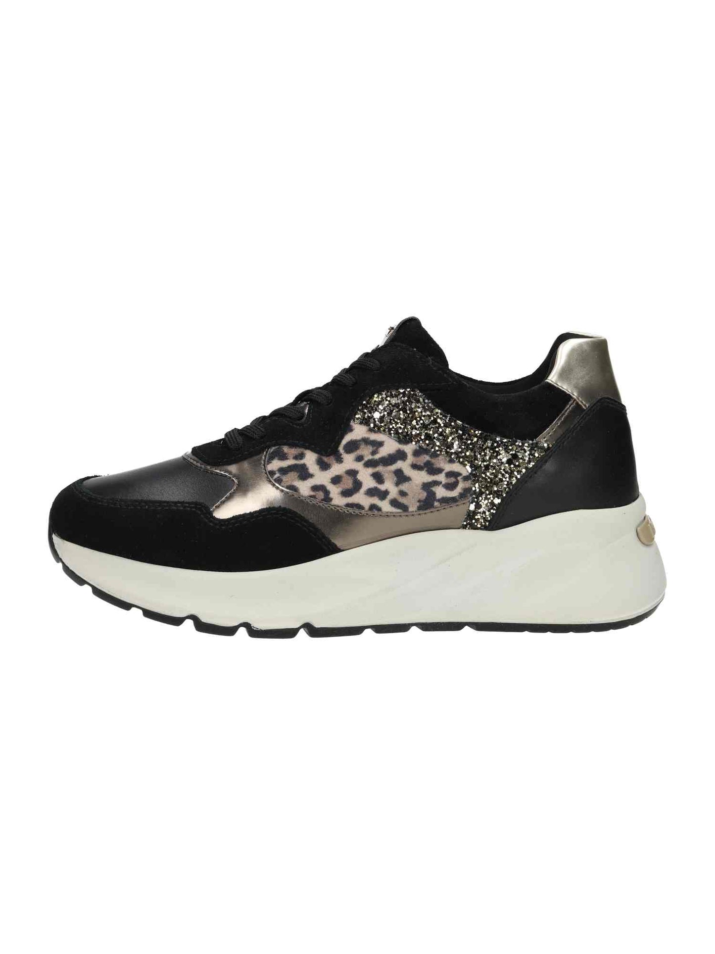 E512864D Velour Nero Guanto Nero T.Crom Torba T.Aida Leo Beige+Iri nero | Bildmaterial bereitgestellt von SHOES.PLEASE.