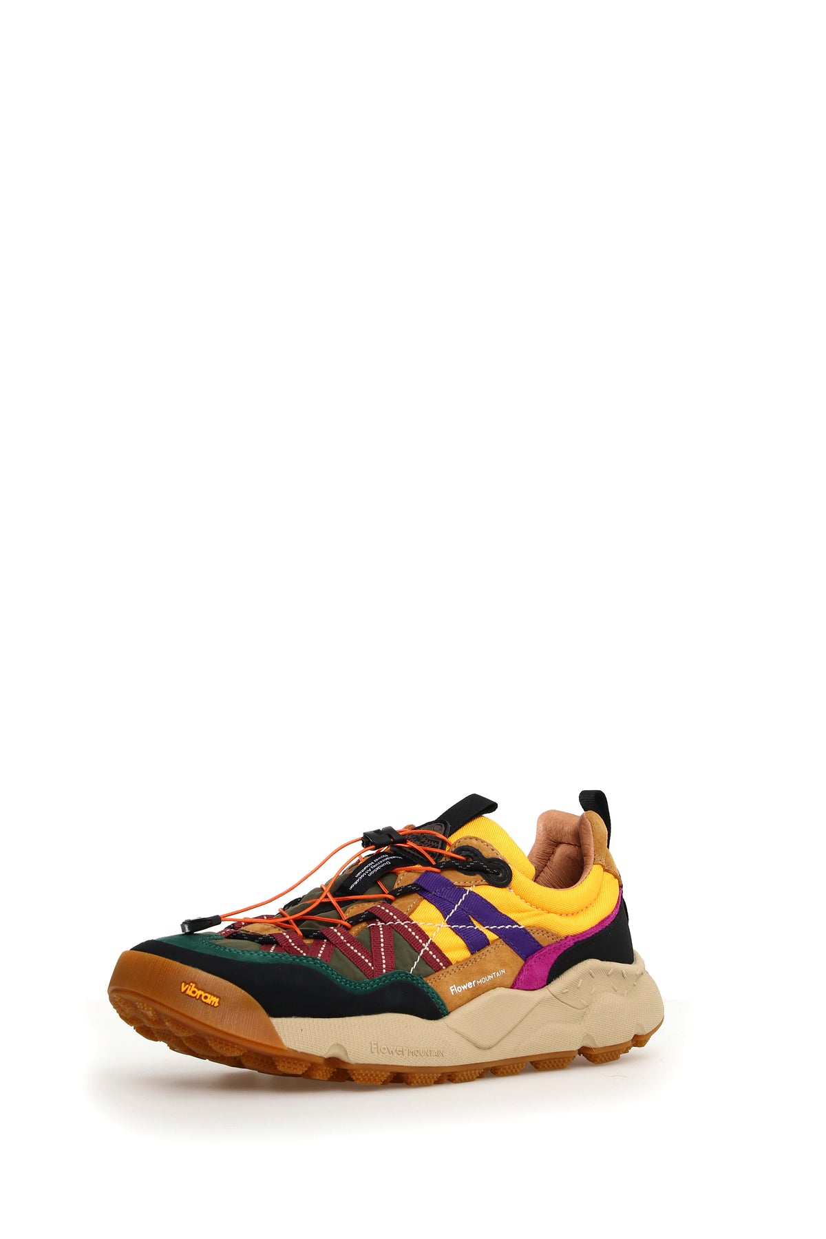 Iwano 2 Uni Suede/Nylon black cognac yellow | Bildmaterial bereitgestellt von SHOES.PLEASE.