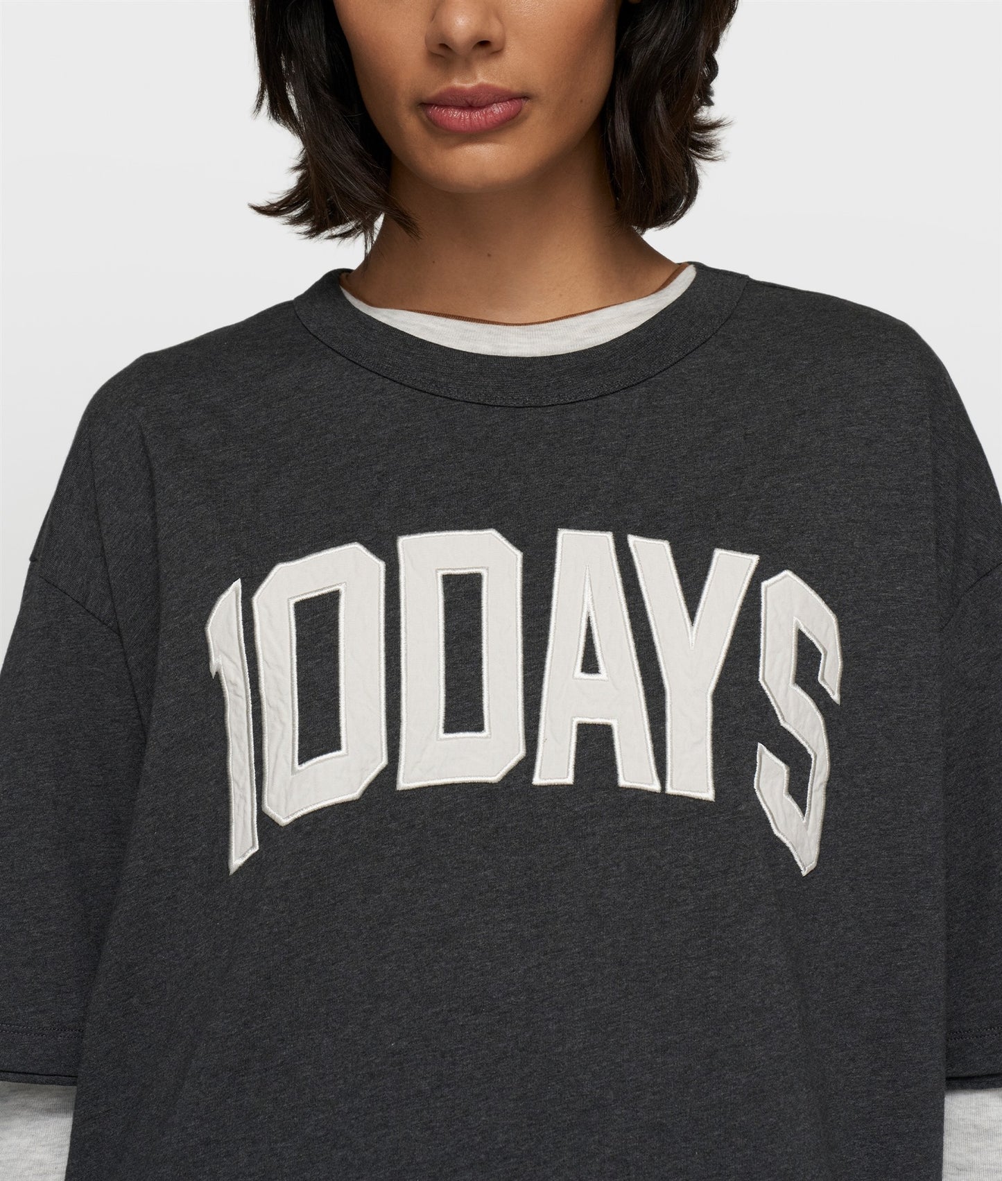 Baseball Tee 10Days antra melee | Bildmaterial bereitgestellt von SHOES.PLEASE.