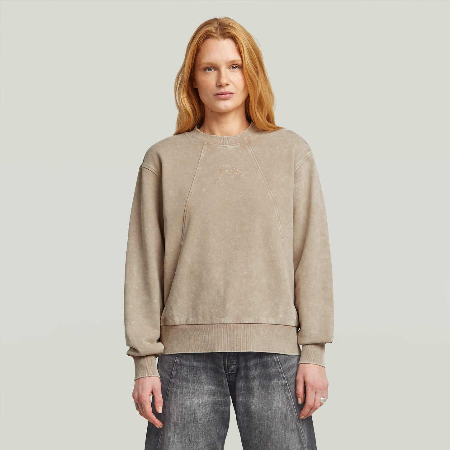 Washed a line script sw wmn dk brick smokey gd | Bildmaterial bereitgestellt von SHOES.PLEASE.