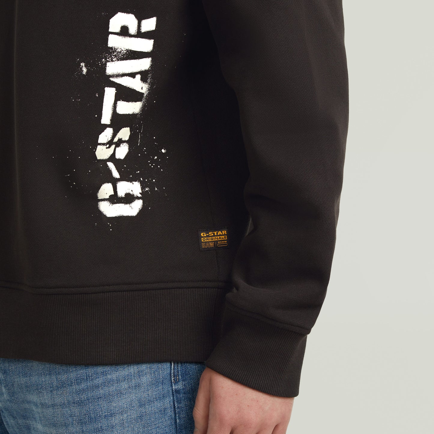 Sprayed 89 gr loose r sw dk black | Bildmaterial bereitgestellt von SHOES.PLEASE.