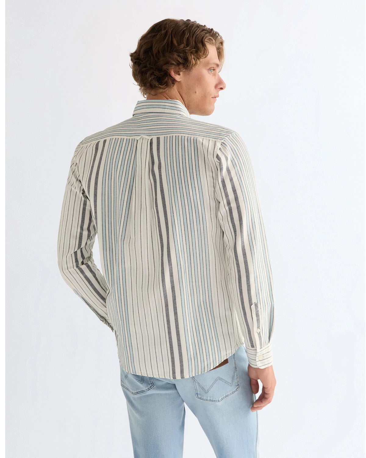 OXFORD SHIRT white blue | Bildmaterial bereitgestellt von SHOES.PLEASE.