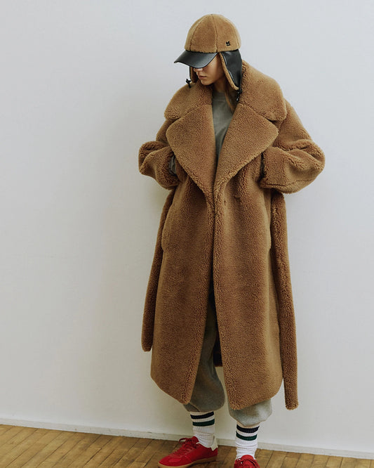 Franc Robe Coat tobaccobrown