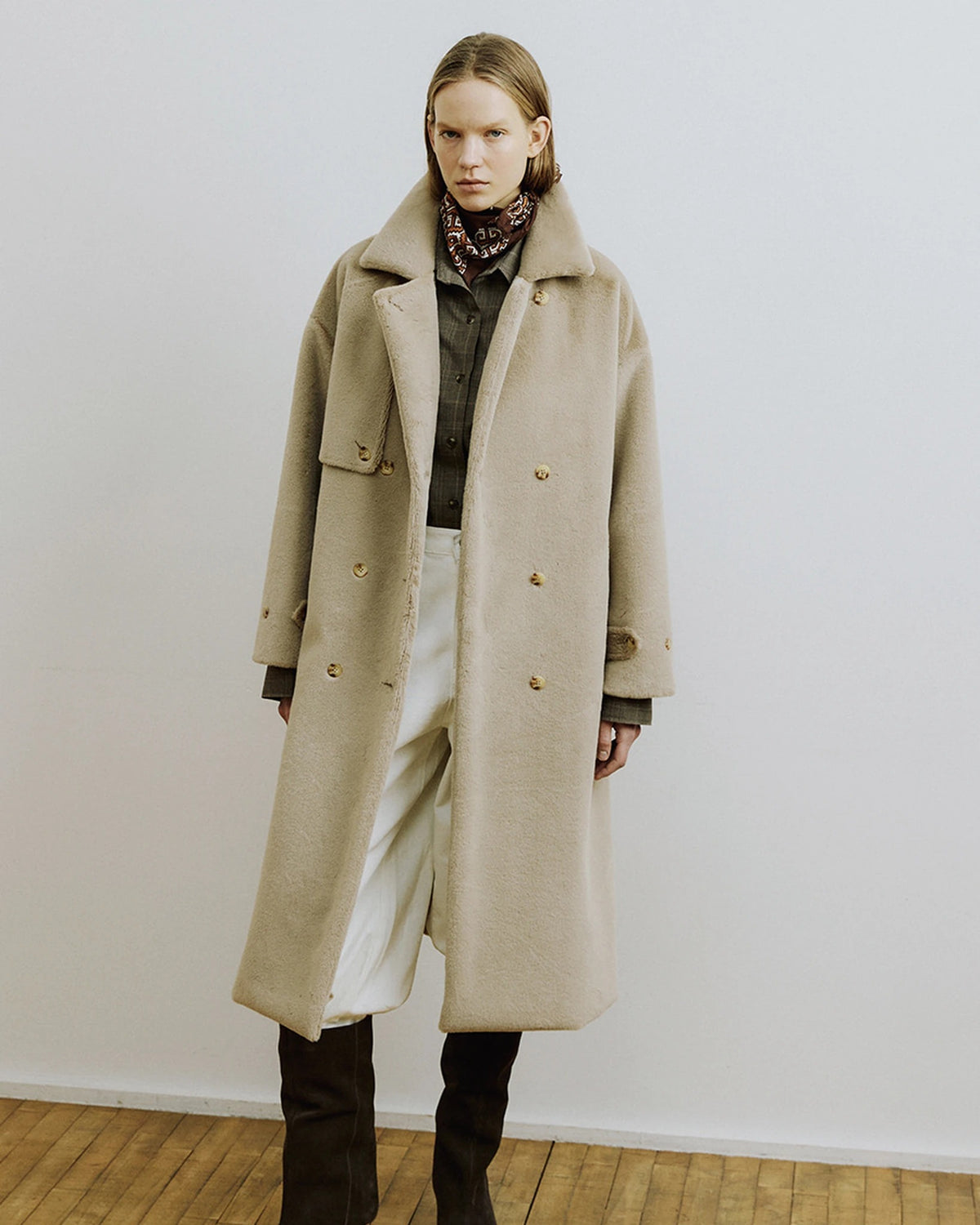 Jan Trench Coat mink | Bildmaterial bereitgestellt von SHOES.PLEASE.