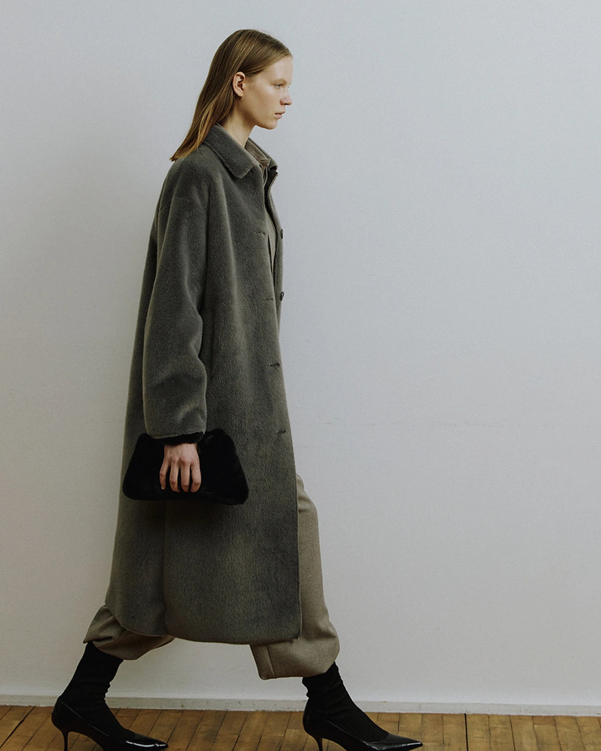 Lungo Coat darkgrey | Bildmaterial bereitgestellt von SHOES.PLEASE.