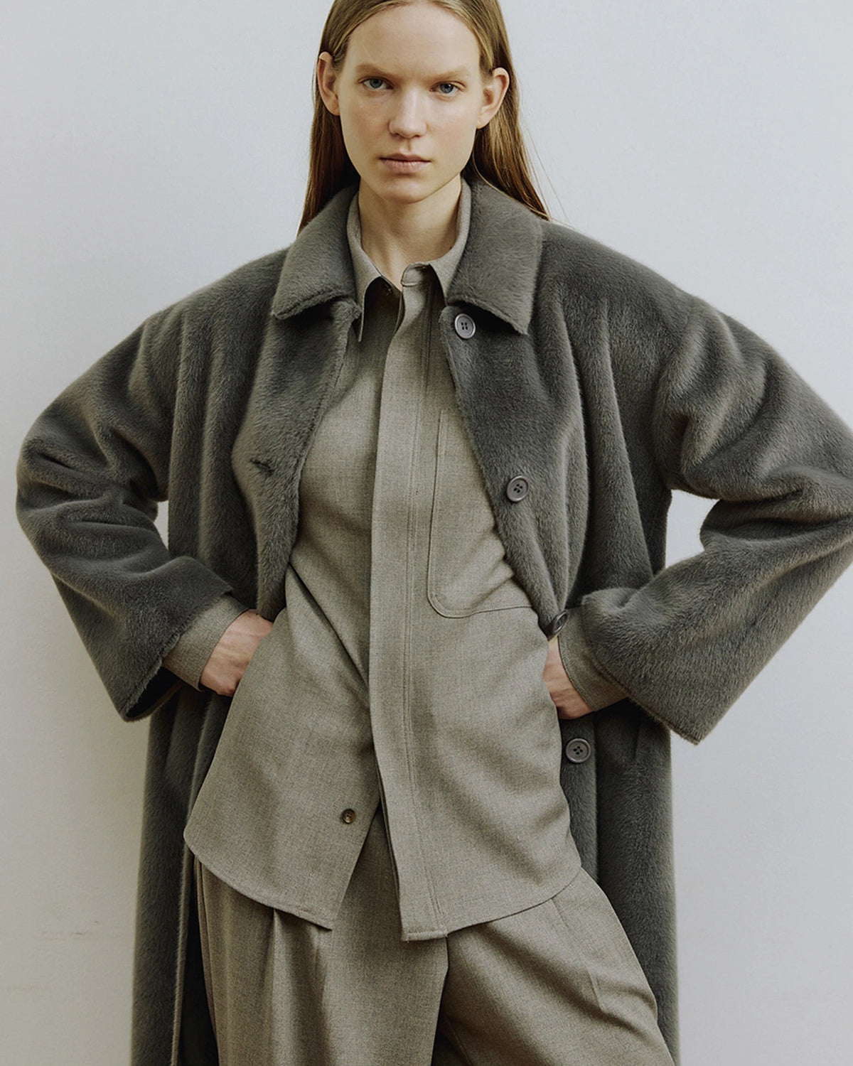 Lungo Coat darkgrey | Bildmaterial bereitgestellt von SHOES.PLEASE.