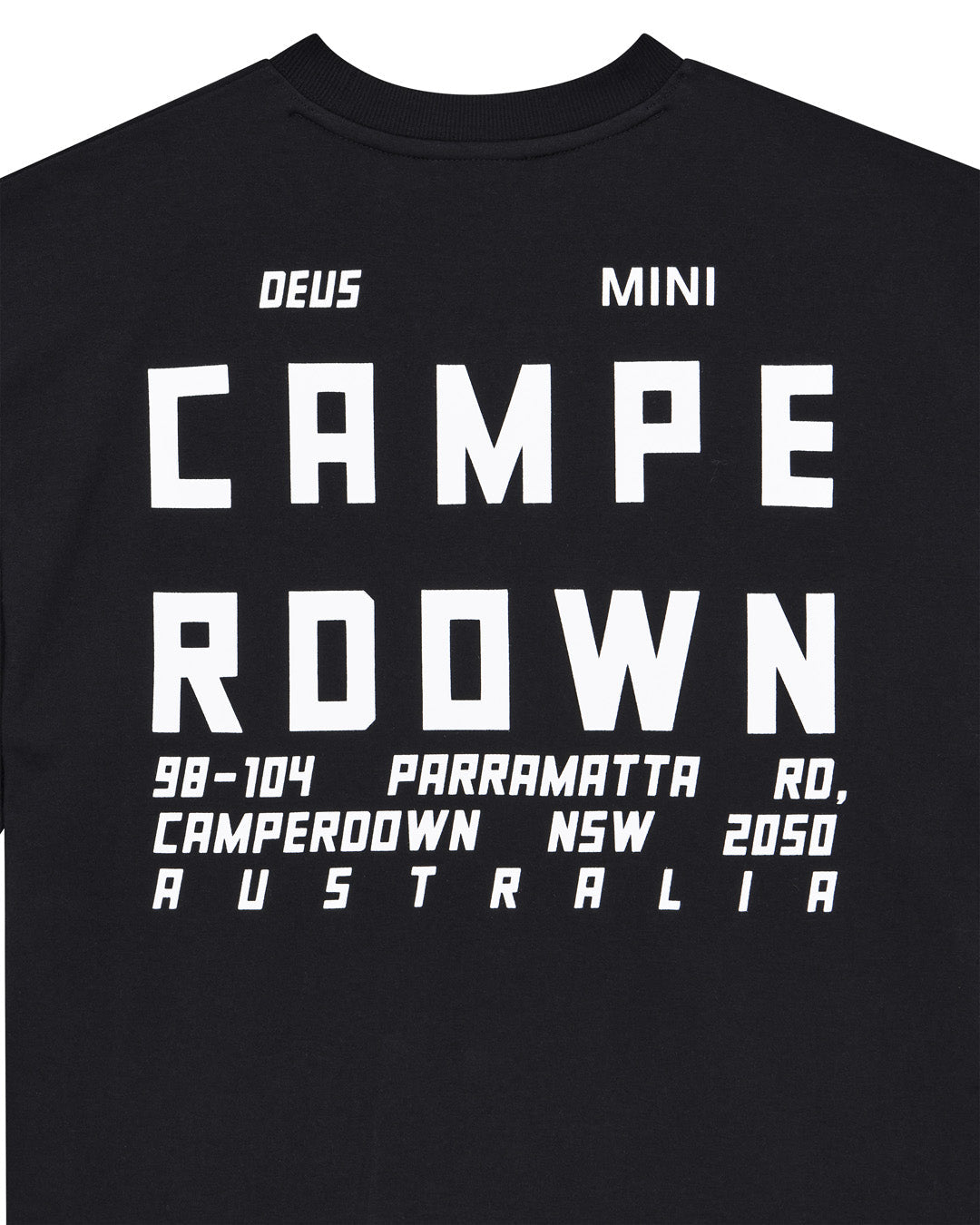 Camperdown Address Tee black | Bildmaterial bereitgestellt von SHOES.PLEASE.