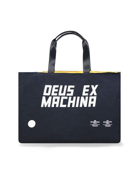 Mini Reversible Tote Bag black-spectra yellow