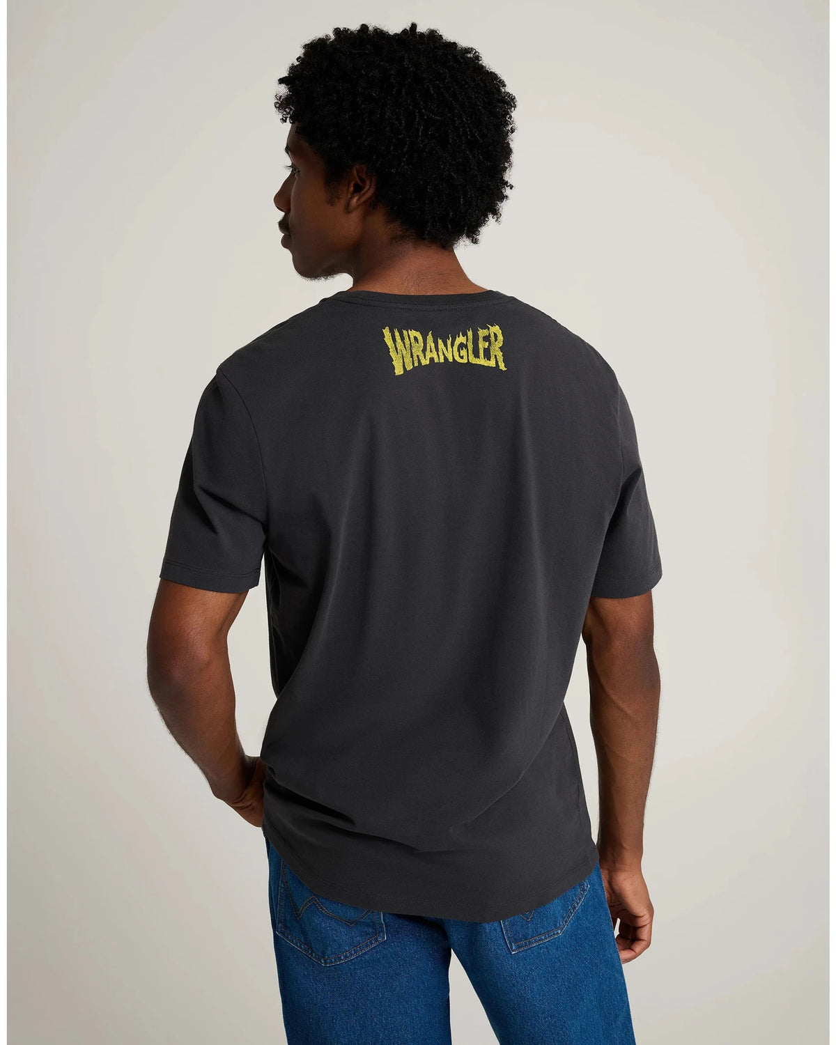 STRANGER THINGS TEE washed black | Bildmaterial bereitgestellt von SHOES.PLEASE.