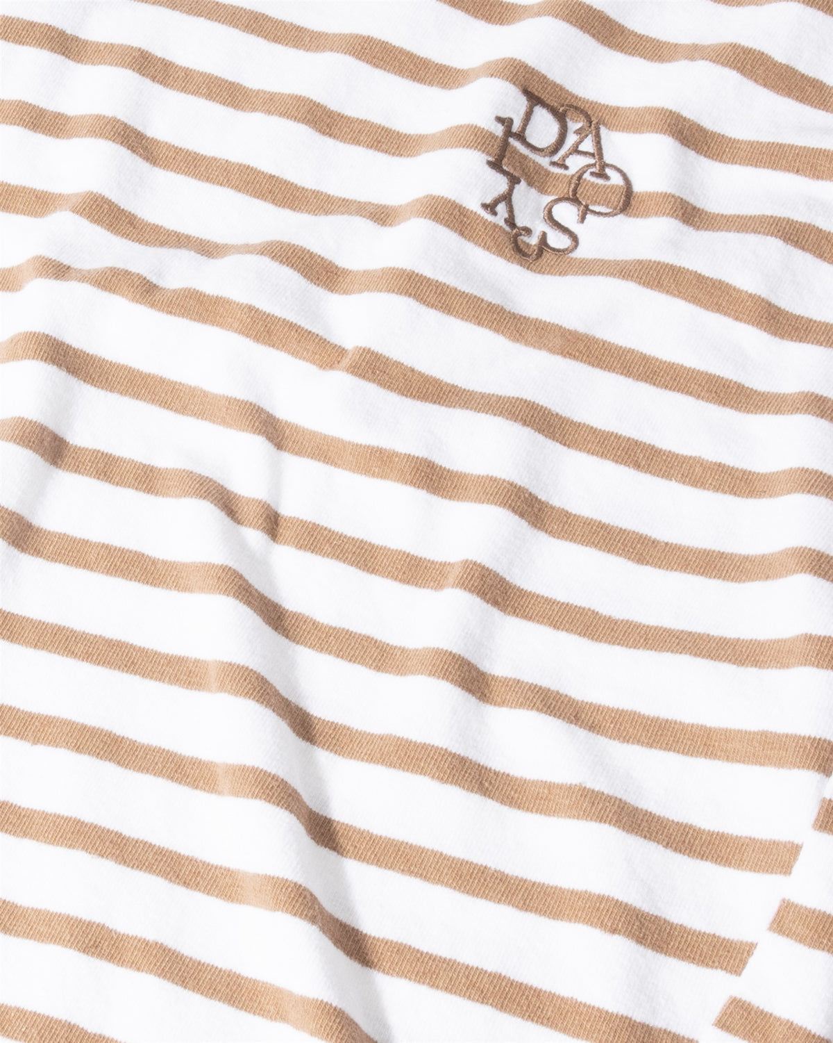 V-Neck Tee Stripes white/fudge | Bildmaterial bereitgestellt von SHOES.PLEASE.
