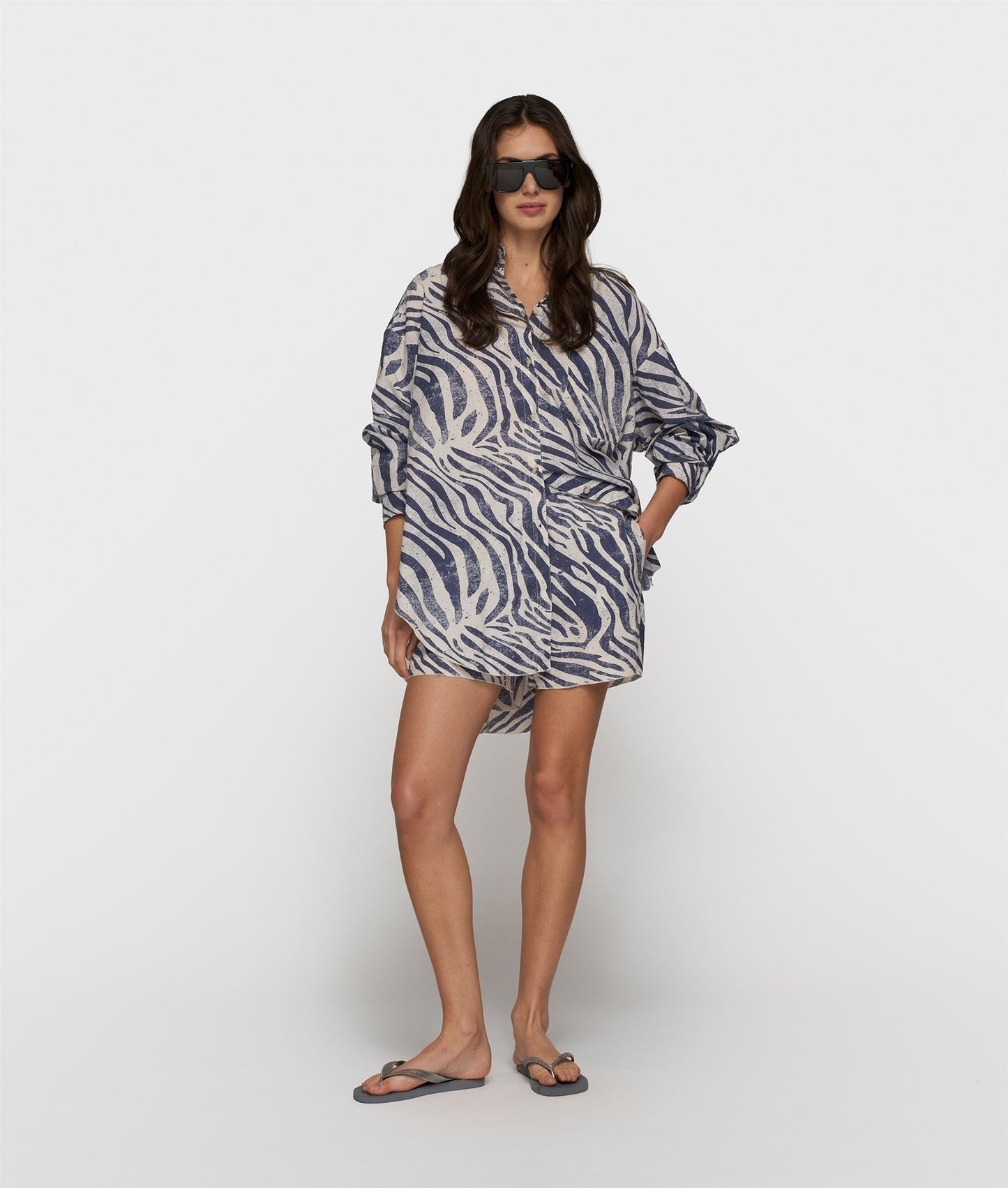 Blouse Zebra Voile light vanilla | Bildmaterial bereitgestellt von SHOES.PLEASE.