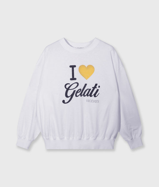 Gelati Sweater white