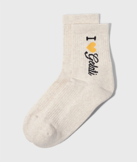 Socks Gelati soft white melee