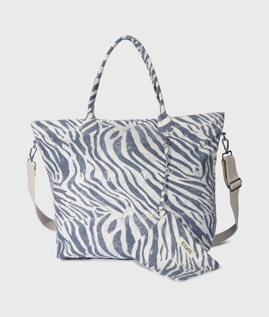 Beach Shopper Zebra light vanilla