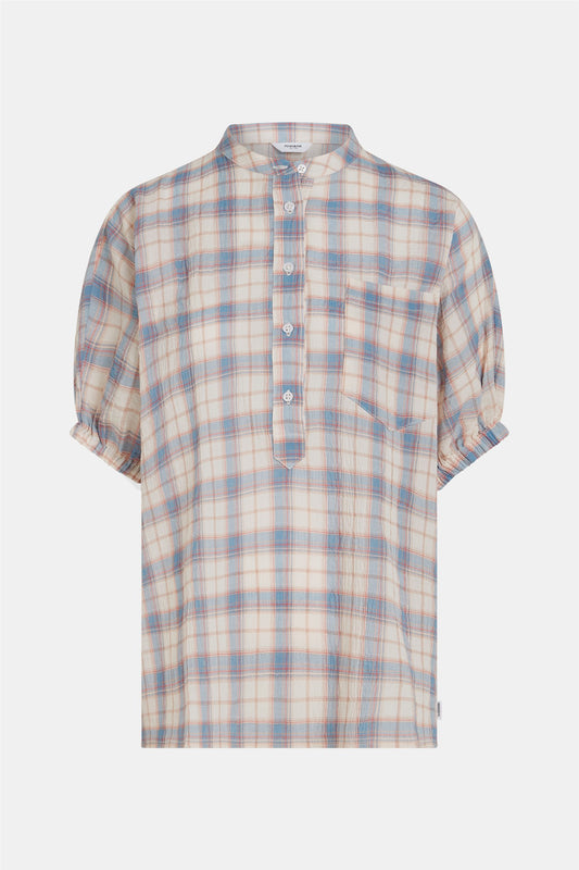 Blouse S26F1822-54C blue check