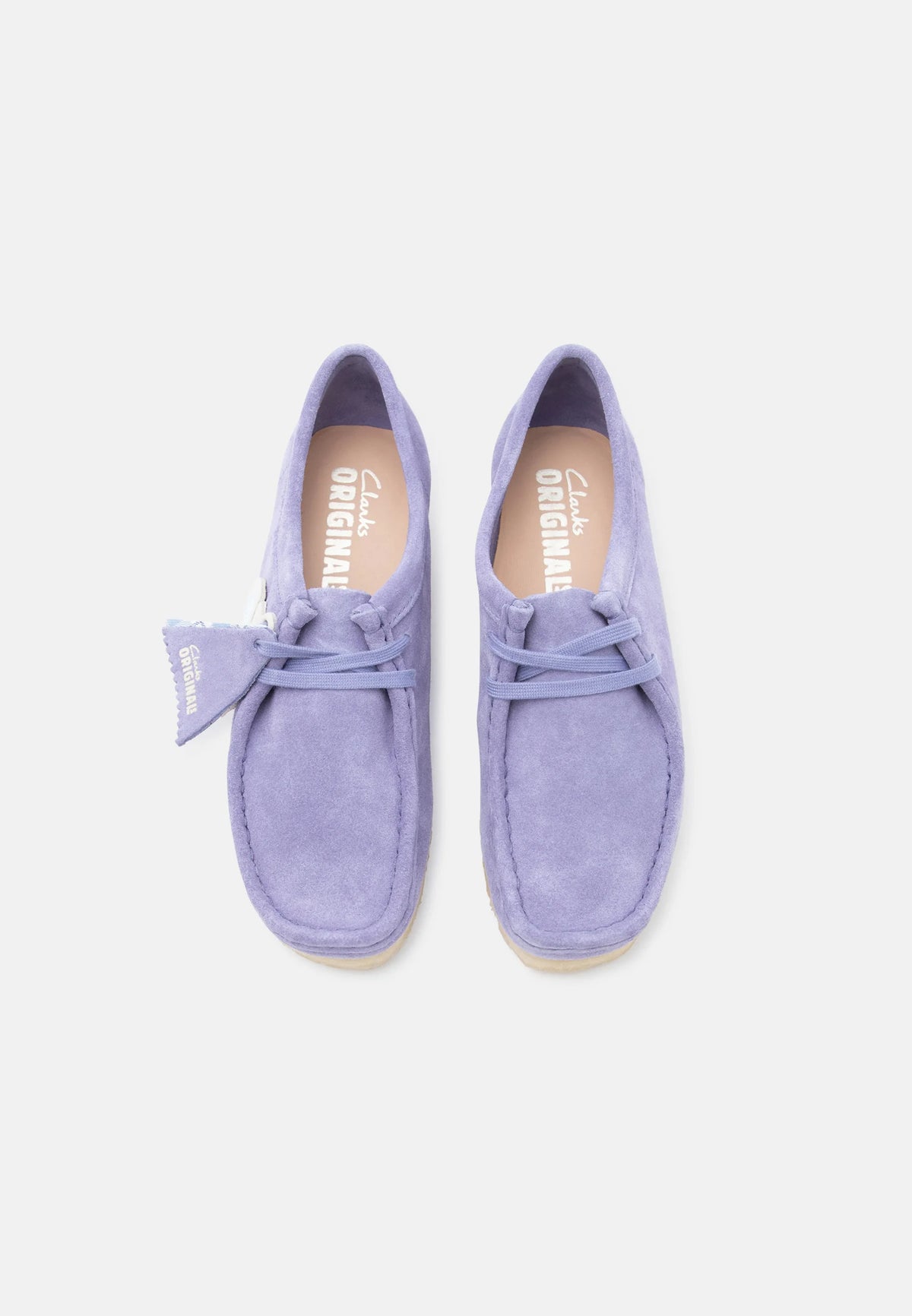 Womens Wallabee. purple interest | Bildmaterial bereitgestellt von SHOES.PLEASE.