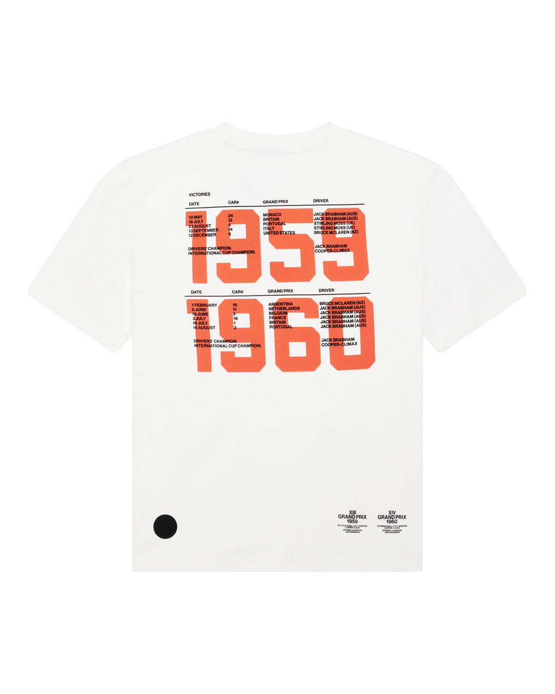 Grand Prix Tee vintage white | Bildmaterial bereitgestellt von SHOES.PLEASE.