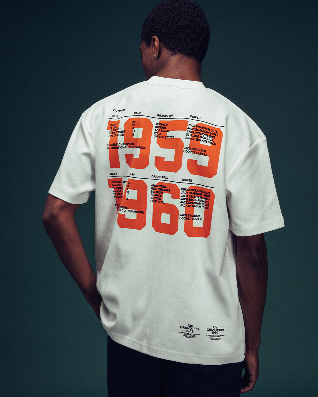 Grand Prix Tee vintage white | Bildmaterial bereitgestellt von SHOES.PLEASE.