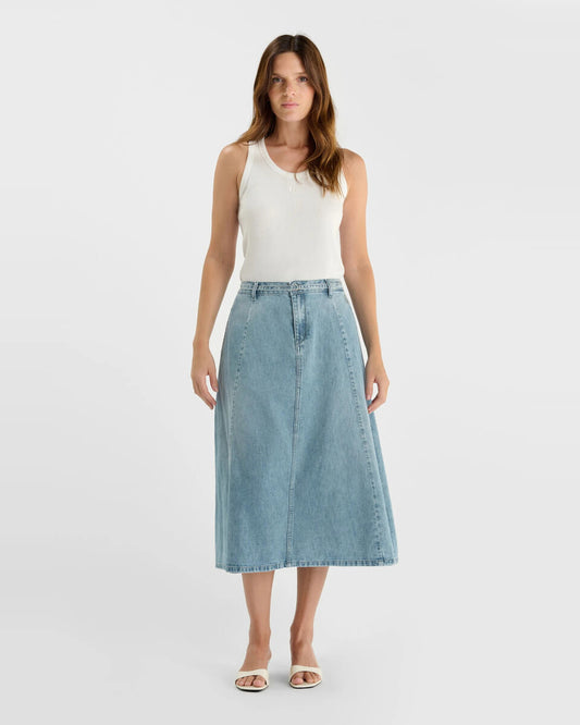 Femme JUPE ANETTE blue