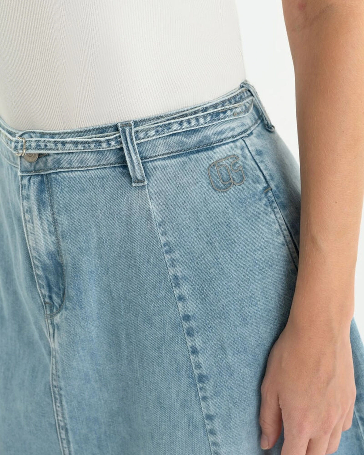Femme JUPE ANETTE blue | Bildmaterial bereitgestellt von SHOES.PLEASE.