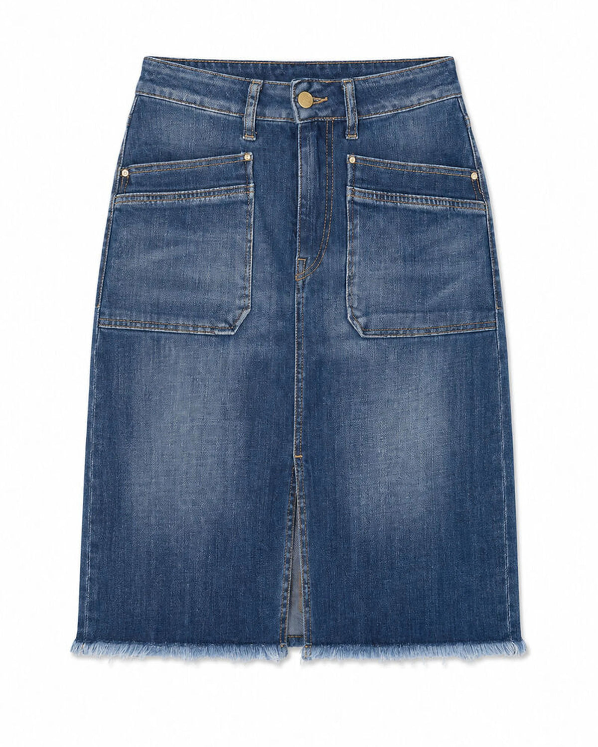 Femme JUPE SIVIA blue | Bildmaterial bereitgestellt von SHOES.PLEASE.
