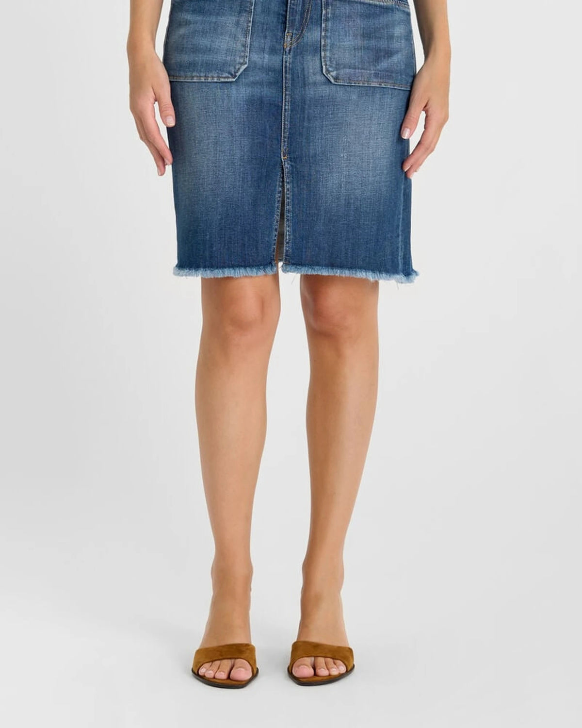 Femme JUPE SIVIA blue | Bildmaterial bereitgestellt von SHOES.PLEASE.