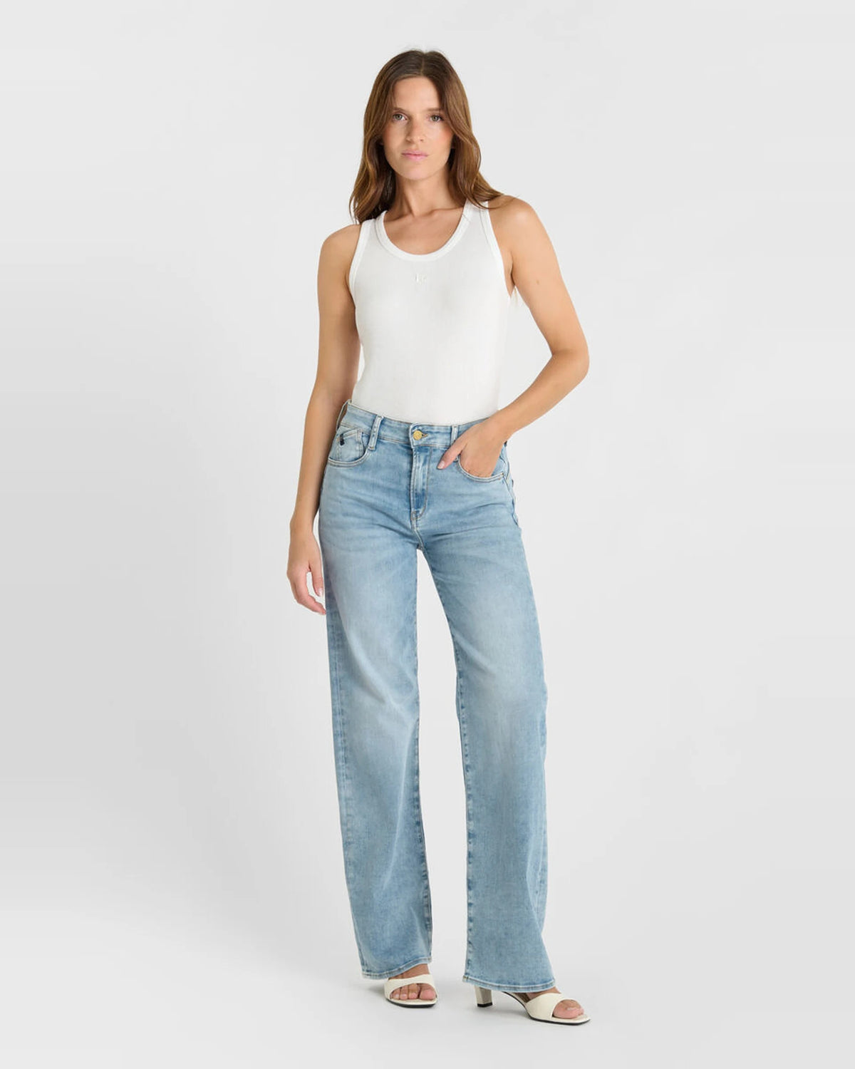 Femme JEAN PULP HIGH 23 TINY blue | Bildmaterial bereitgestellt von SHOES.PLEASE.