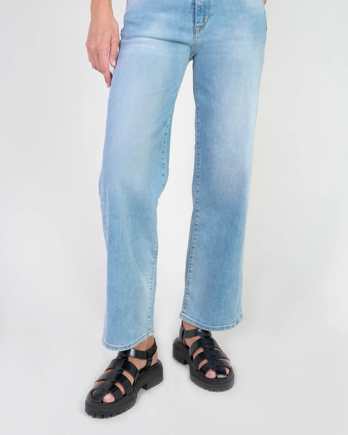 Femme JEAN PULP HIGH 24C BASIC blue | Bildmaterial bereitgestellt von SHOES.PLEASE.