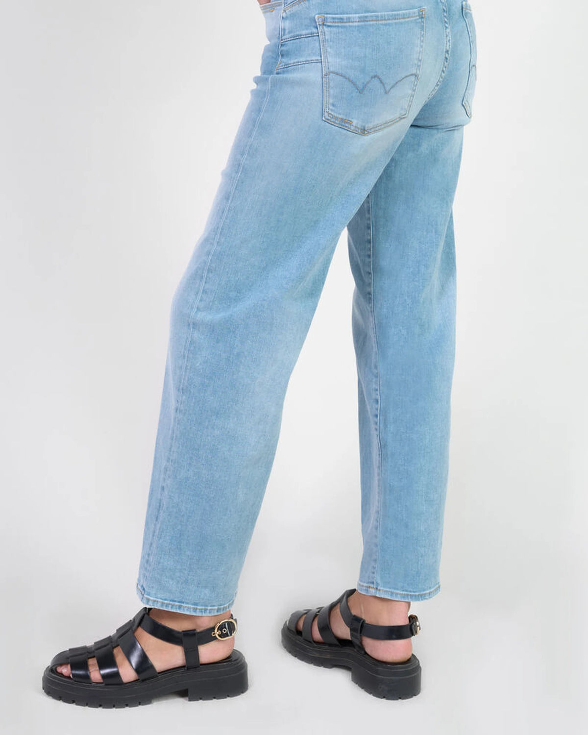Femme JEAN PULP HIGH 24C BASIC blue | Bildmaterial bereitgestellt von SHOES.PLEASE.