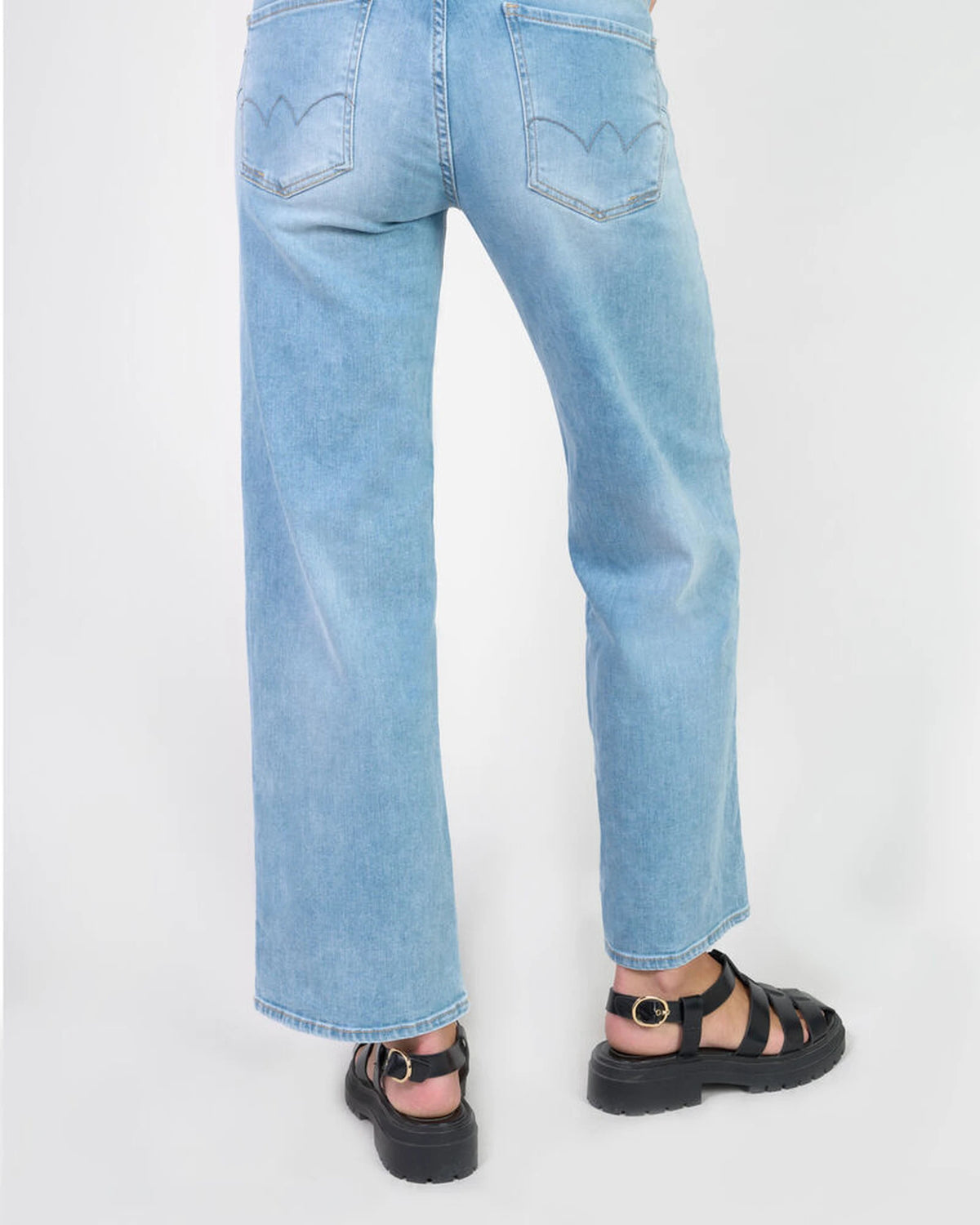 Femme JEAN PULP HIGH 24C BASIC blue | Bildmaterial bereitgestellt von SHOES.PLEASE.