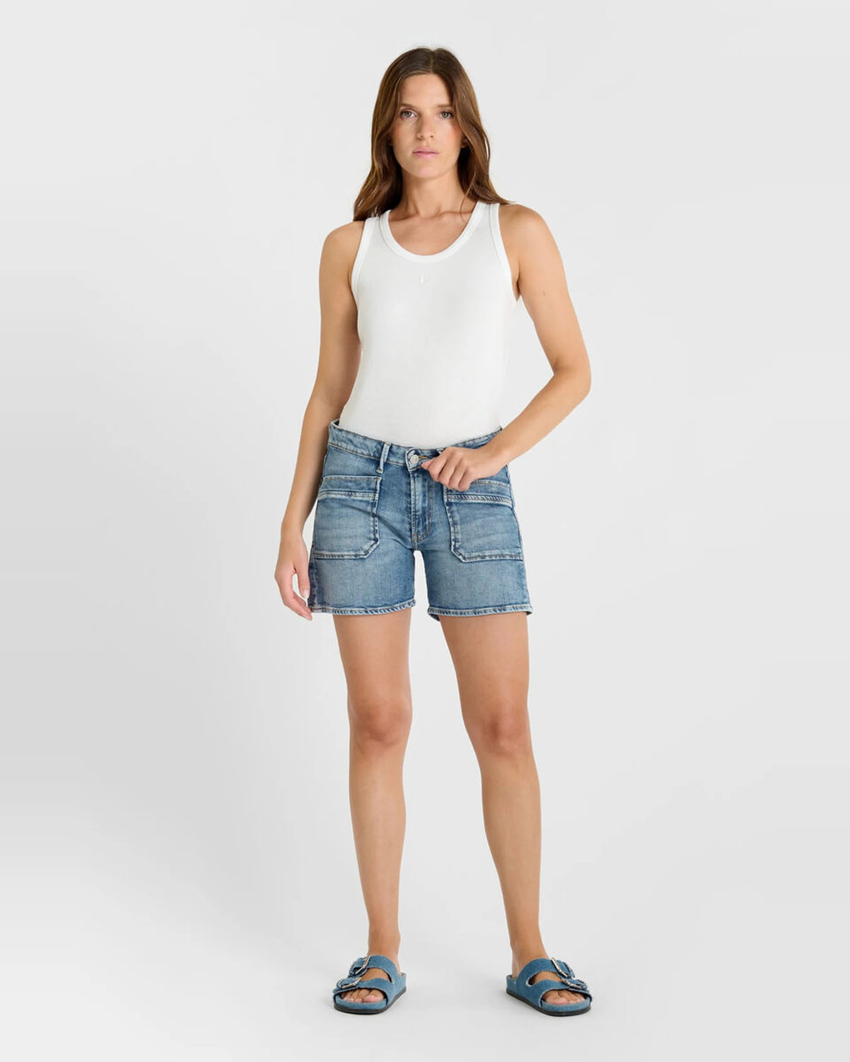 Femme SHORT MARGOT blue | Bildmaterial bereitgestellt von SHOES.PLEASE.