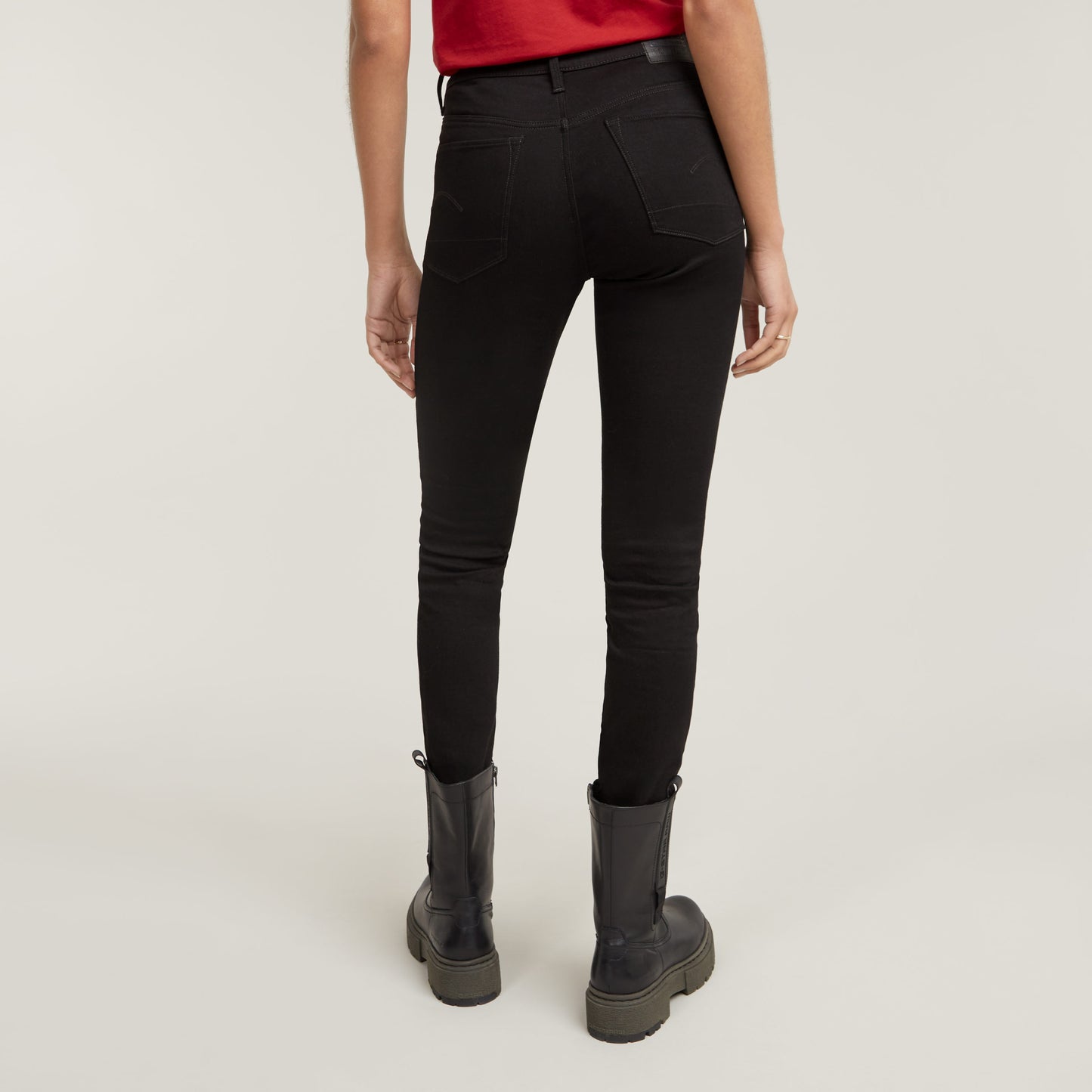 3301 Skinny Wmn Elto nero blk f superstretch o pitch black | Bildmaterial bereitgestellt von SHOES.PLEASE.